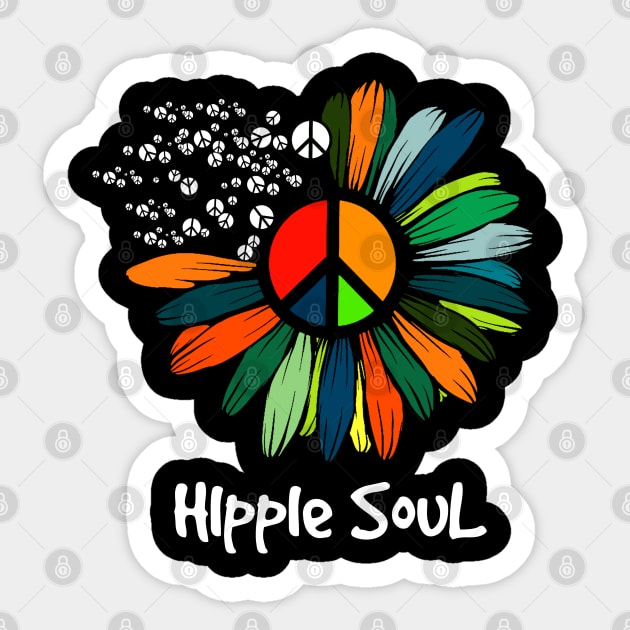 hippie soul Sticker by antonimus